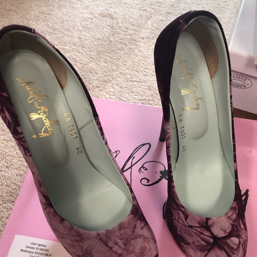 Ladies platform pumps - Picture 2 of 3
